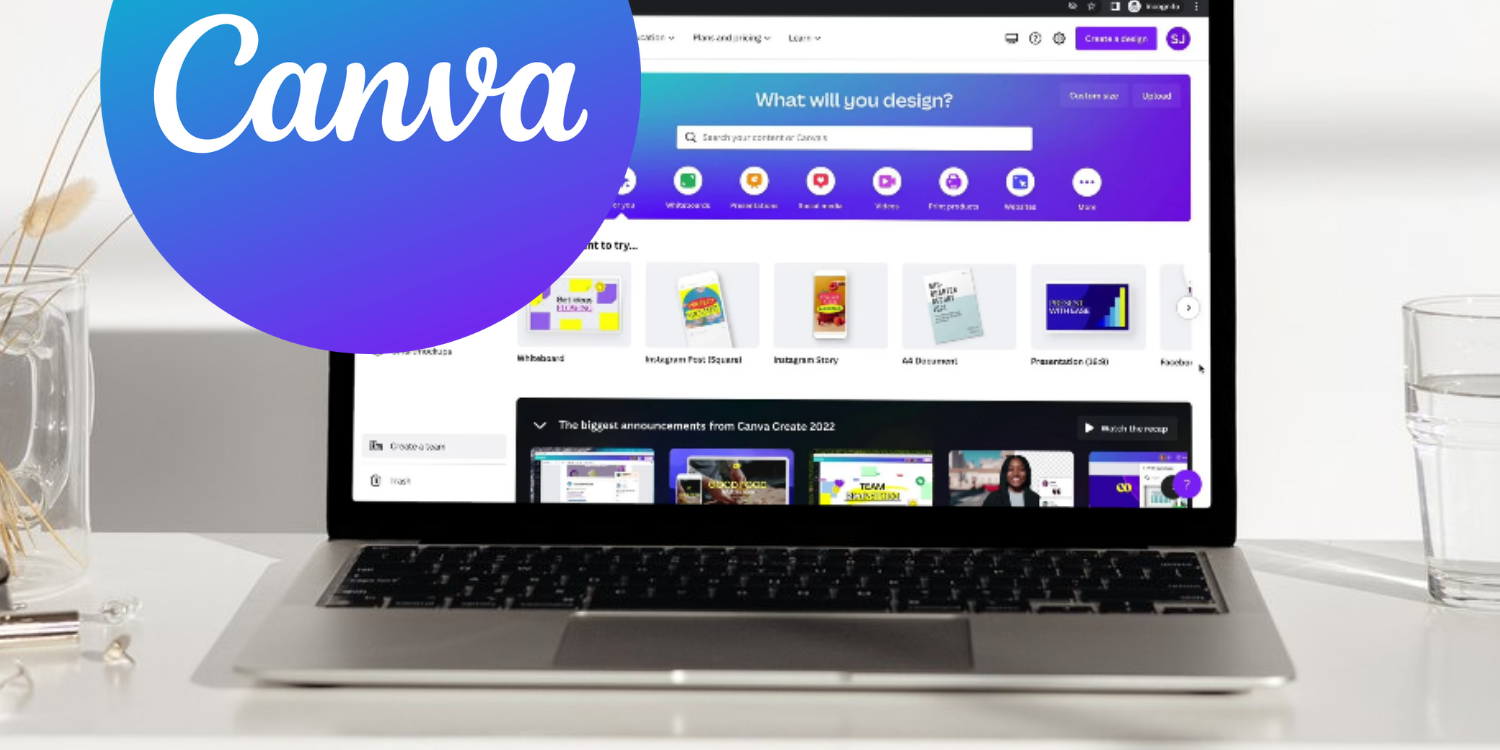 Création visuelle professionnelle avec Canva