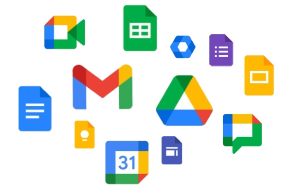 Outils collaboratifs Google Workspace
