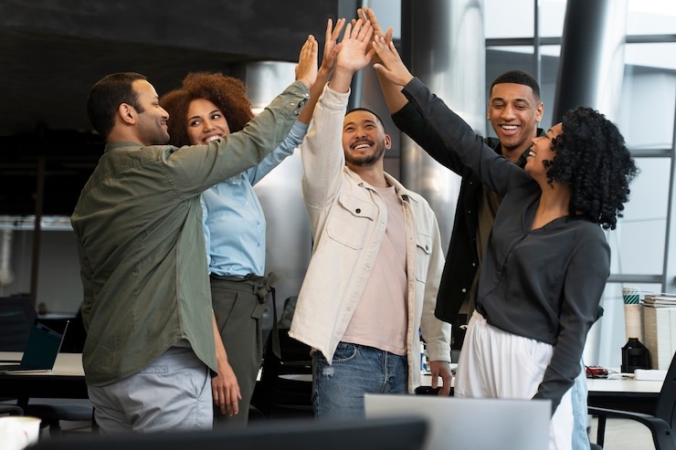 Professionnels en réunion